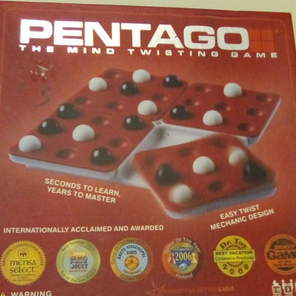 Pentago - The Mind Twisting Game Strategy Award Winning Mensa Select Complete